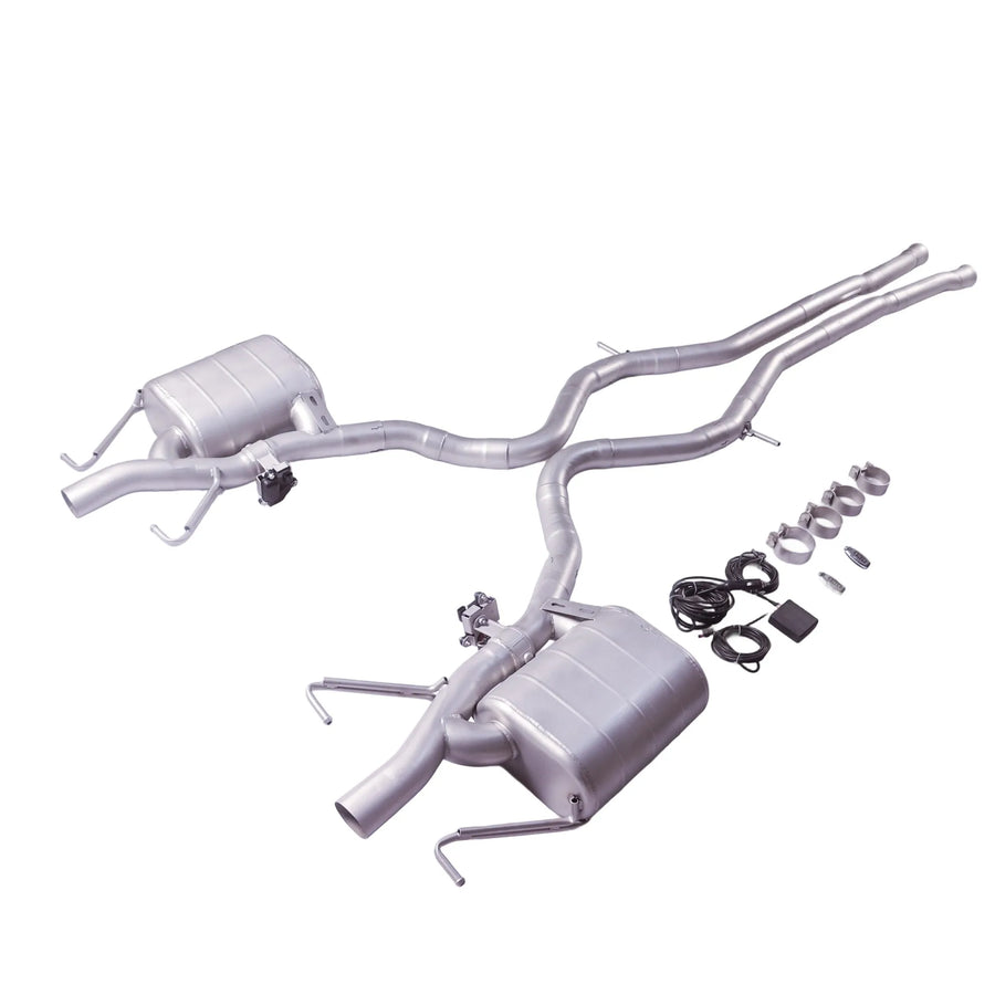 304 Stainless Steel Catback Exhaust System for Mercedes-Benz 2013-2017
