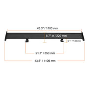 53.1-Inch Universal Double-Deck GT Rear Wing