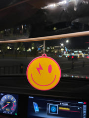 Smiley Face/Freesia Fresh Scent Car Air Freshener