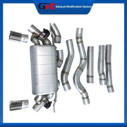 Stainless Steel Valved Cat-Back Exhaust System for BMW 440i xDrive F33 3.0T 2017-2020