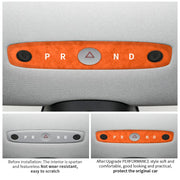 Alcantara-Look Front Reading Light Panel Trim for Tesla Model 3/Y