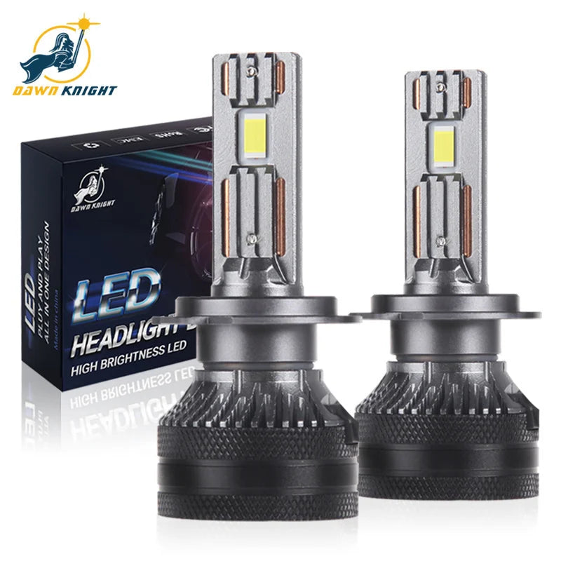 2-Piece H1/H4/H7/H11/9005/9006 LED Headlight Bulb – 4300K, CANBUS