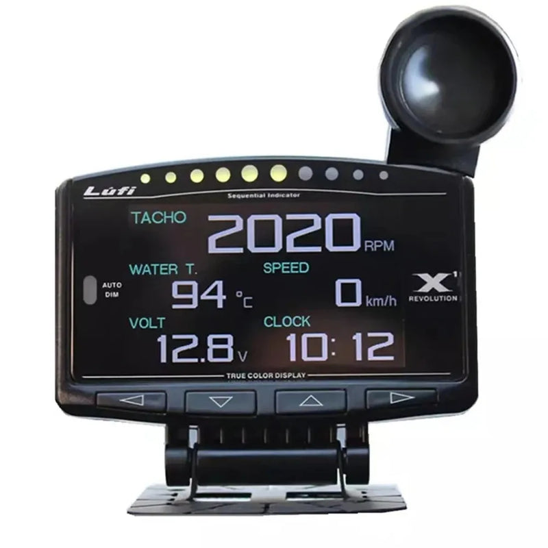 Lufi Water Temperature, Turbo Boost Automotive Gauge
