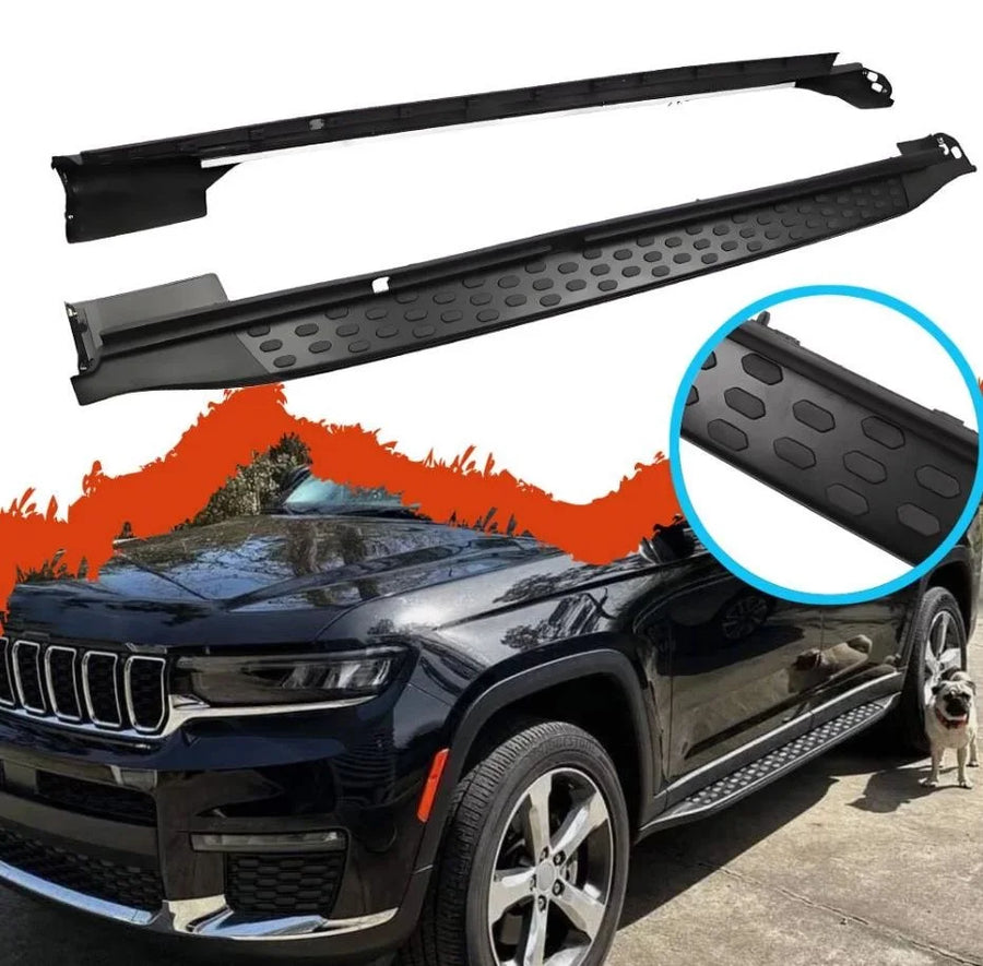 Jeep Grand Cherokee L Aluminum Running Board Pair – 2021–2025