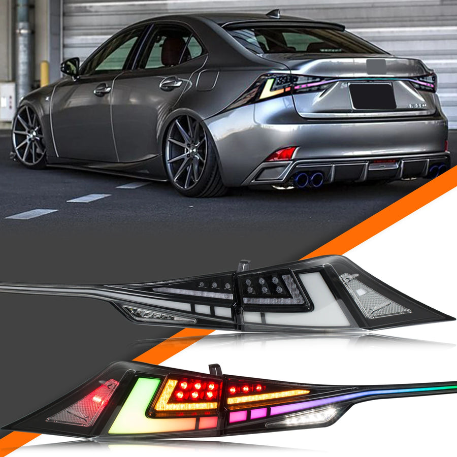 Lexus 3IS RGB LED Tail Light Pair – 2014–2020
