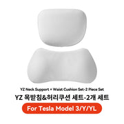 Neck Pillow and Lumbar Support for Tesla Model 3/Y