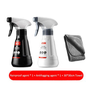 Automotive Glass Anti-Fog and Water-Repellent Treatment Set