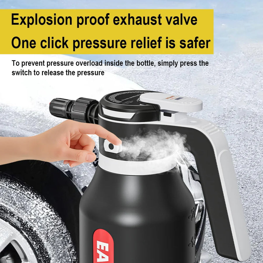2L Rechargeable Electric Foam Sprayer for Car Washing