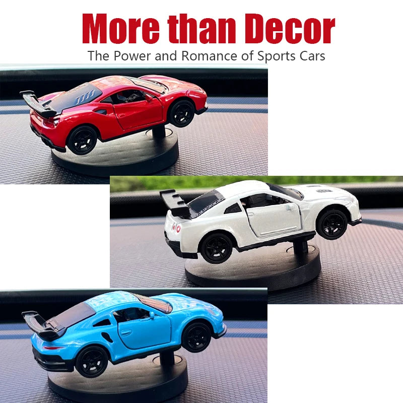 Drift Car Swinging Dashboard Ornament