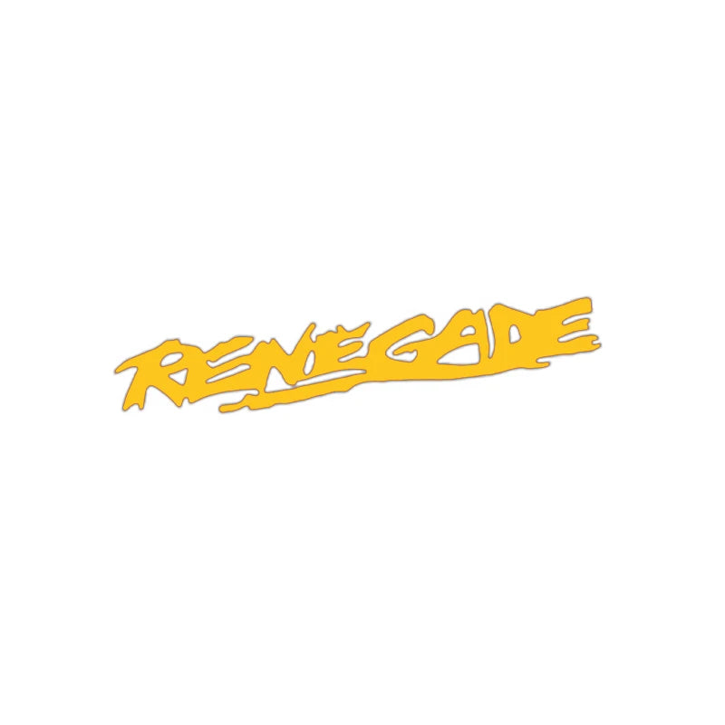Renegade Off-Road Hood and Fender Reflective Decal