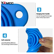 2-Piece Foldable Car Engine Funnel Silicone Liquid Funnel Washer Engine Oil Petrol Change Tools for