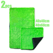 1300 GSM Dual-Color Microfiber Car Drying Towel