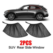 Universal Mesh Side-Window Sunshade Pair for Cars and SUVs