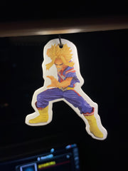 All Might My Hero Academia Anime Hanging Car Air Freshener