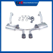 Stainless Steel Valved Cat-Back Exhaust System for Porsche Boxster 981 2012-2016