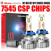 2-Piece H1/H4/H7/H11/9005/9006 LED Headlight Bulb – 6000K, CANBUS