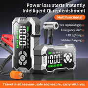 4000A 12V Car Jump Starter and Tire Inflator Power Station