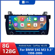 9.7-Inch Wireless CarPlay/Android Auto Radio for BMW E46