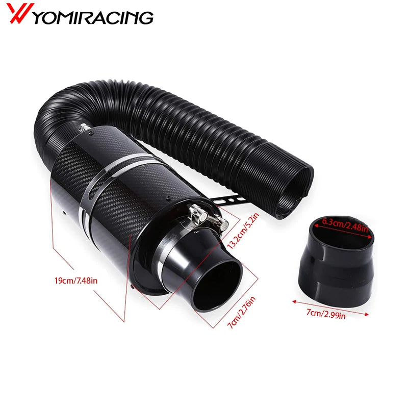 Universal 3-Inch Enclosed Cold Air Intake Kit
