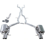 304 Stainless Steel Valved Cat-Back Exhaust System for Mercedes-Benz AMG gt63 gt63s c192 4.0T 2019-2023