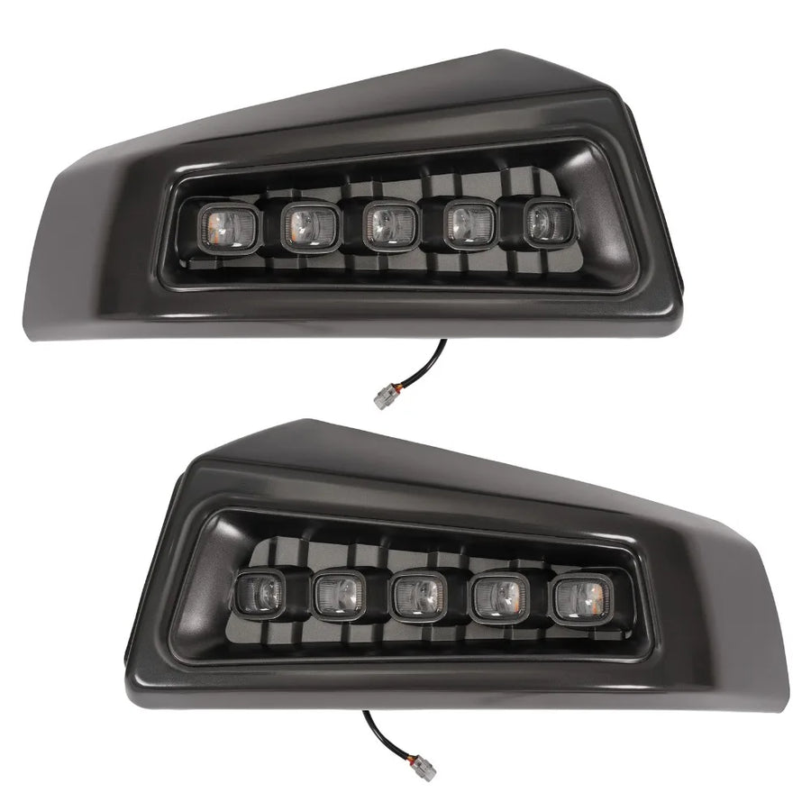 Steel Raptor-Style Front Bumper with LED Lights for 2009–2014 Ford F-150