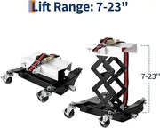 450-lb Low-Profile Transmission Jack with Safety Straps