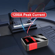 4-in-1 12V Car Jump Starter with 150 PSI Tire Inflator