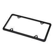 2-Piece Black Stainless-Steel US License Plate Frame Set