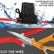 14 AWG Inline Mini Blade Fuse Holders with Fuses – 5 or 10 Pack