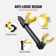 MacPherson Strut Spring Compressor Kit with Interchangeable Forks