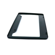 Black California-Style License Plate Frame