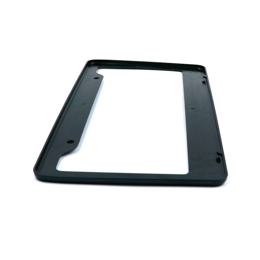 Black California-Style License Plate Frame