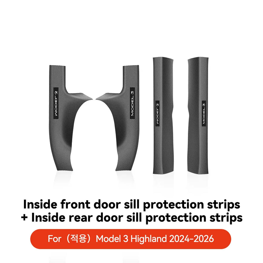 Door Protector Trim for Tesla Model 3 Y 2021-2025