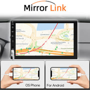 7-Inch Single-DIN CarPlay and Android Auto Touchscreen Receiver