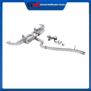 304 Stainless Steel Valved Cat-Back Exhaust System for Audi Q3 4WD 2019-2024