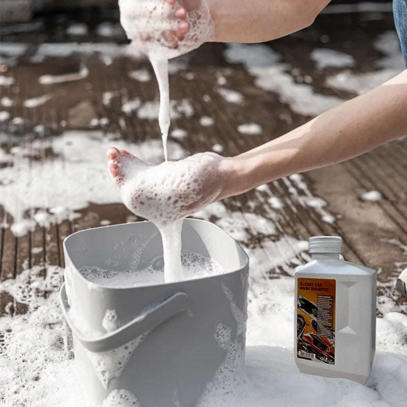 600mL Concentrated Car Wash Cleaner with Wax Option