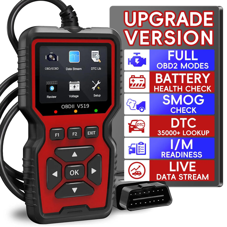 V519 OBD2 Code Reader with Live Data