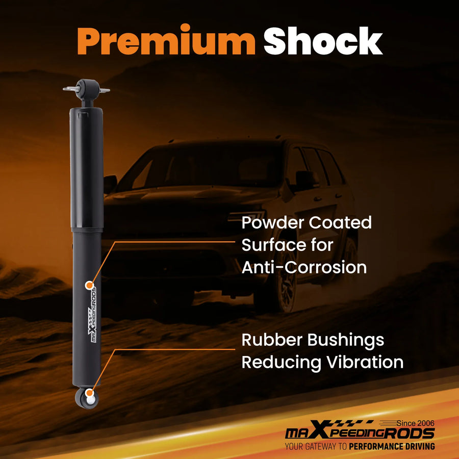 6-Inch-Drop Rear Shock Absorbers for 1988–1998 Chevrolet/GMC C1500