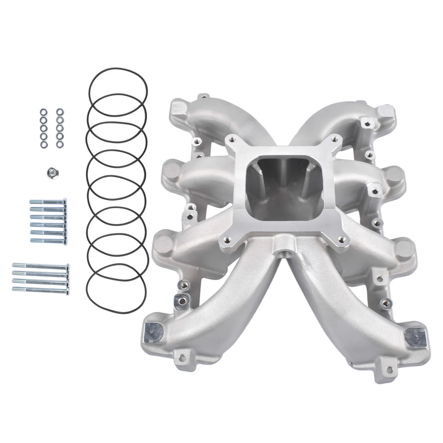 Single-Plane Carbureted Intake Manifold for Chevrolet LS1/LS2/LS6