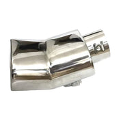 Universal Square Stainless Steel Exhaust Tip, 2.25-Inch