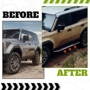 350 lb Running Board Set for Jeep Grand Cherokee 2022-2025