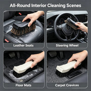 Horsehair & Nylon Car Interior Cleaning Brushes