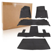 All-Weather Floor Mats for Chevrolet Suburban 2021-2025 GMC Yukon Xl