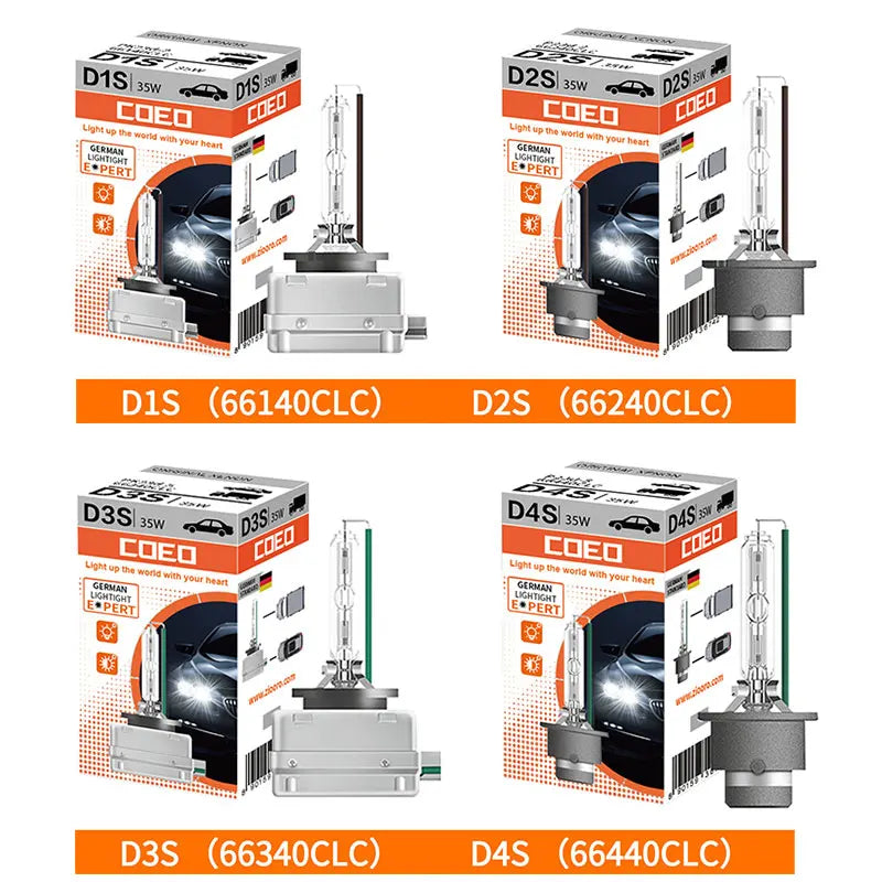 D1S/D2S/D3S/D4S HID Xenon Headlight Bulb – 4200K