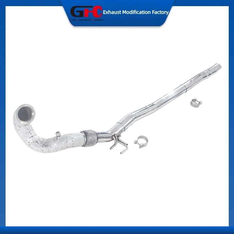304 Stainless Steel Performance Downpipe for Volkswagen Golf R MK7/MK7.5