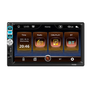 7-Inch Single-DIN Android Touchscreen Receiver with CarPlay & GPS