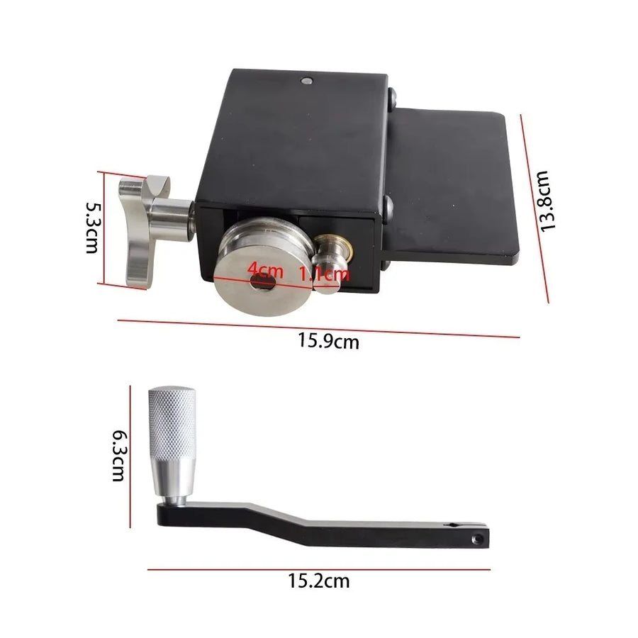 Pipe Tubing Beader Tool Manual Bead Roller Intake and Intercooler Piping Crimping Tool Tube for 5/8" or