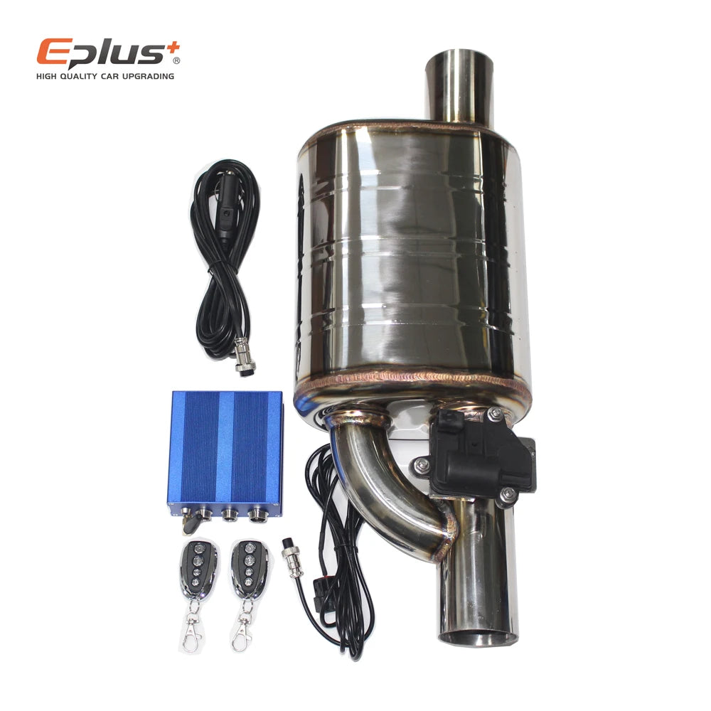 Universal Electric Exhaust Cutout Valve Kit