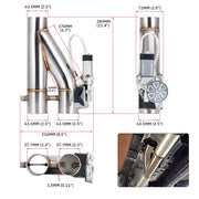 Stainless Steel Performance Downpipe
