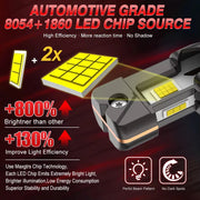 2-Piece H4/H7 LED Headlight Bulb – 6000K, CANBUS, Compact